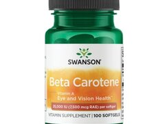 Beta Carotene 25.000 IU (7.500mcg) 100 Capsule Swanson